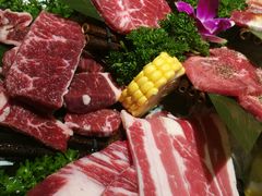 -明洞阿姨·韩式酱蟹烤肉·创意料理(三元桥店)