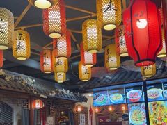 -东来菜馆•手抓海鲜家常菜•海鲜锅贴(鸽子窝店)