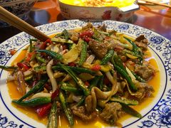 肥肠爆牛肉-众记老派川菜(红牌楼店)