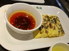 蛋黄松花牛肉-清真·锦翔炝锅鱼(明德门店)