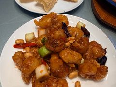 烧饼夹虾球-老济南·地道济南菜(大明湖店)