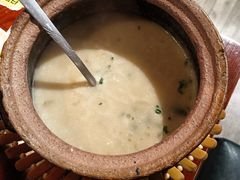 皮蛋瘦肉粥-森燊记烤鱼吧(光谷店)