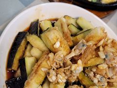 蛤蜊肉拌茄子-华春餐馆(鱼山路店)