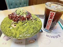 抹茶冰沙-劳顶笨咖啡(丽水宜家店)