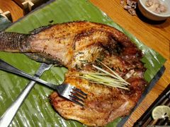 香茅草烤罗非鱼-云海肴·汽锅鸡·云南菜(天津国金汇店)