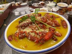 蒜泥大龙虾-羊阿公·嘉福烤全羊龙虾馆·家常菜(广益店)