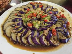 肉沫茄子-柘林湖生态鱼馆