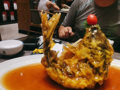 糖醋鲤鱼-闫府私房菜·百年鲁菜(恒隆店)