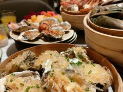 蒜蓉粉丝蒸生蚝-粤海喜来登酒店·盛宴海鲜牛排自助餐厅(天河城店)