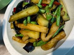 四季豆炒茄子-云梦庭·剁椒鱼头(银泰中心in99店)