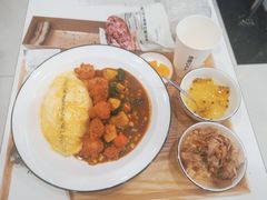 炸鸡块咖喱蛋包饭-池奈·咖喱蛋包饭(熙地港店)