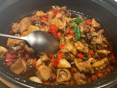 江西三杯鸡-千百味红餐厅·江西菜(绿地双子塔店)