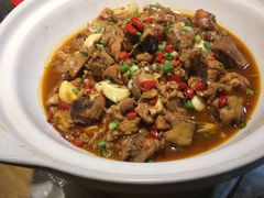 老姜炒仔鸡-渔乡米香·剁椒鱼头(四方坪店)