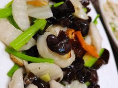 山药爆木耳-老虎滩船说·海胆水饺·大连海鲜(老虎滩店)