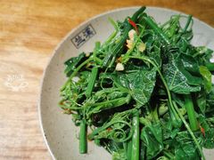 椒麻丝瓜尖-兰溪小馆(东直门簋街店)