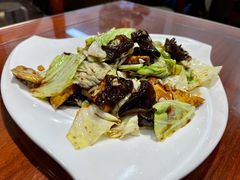 木耳白菜爆豆腐-恩宏德餐馆(平山道店)