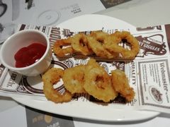 洋葱圈与鱿鱼圈双拼-Deer Park鹿园西餐(仁恒置地广场店)