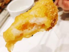 白洋淀虾肉藕饼-小放牛河北菜(长安万达店)