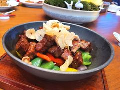 澳洲雪花牛肉炒彩椒-广州柏悦酒店·悦景轩·粤菜餐厅