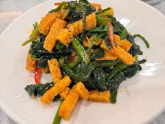 菠菜拌面筋-汗腾格里·风味餐厅(新疆驻京办店)
