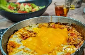 Pan-Fried Cheese Egg