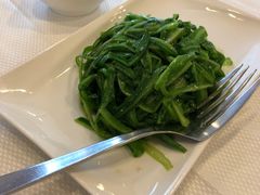 青龙菜清炒-新加坡海鲜共和(名胜世界圣淘沙海滨坊)