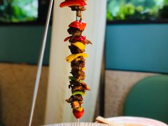 凯撒炭烤鸡肉串-蜜桃花开·中西融合菜E&W(南长街店)