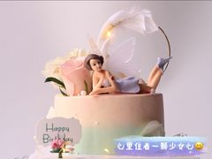 -咖咖熊蛋糕定制·英国蓝风车动物性淡奶油