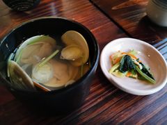 渍物和白蚬汤-矶野水产(澳门逸园中心店)