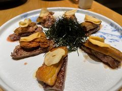 煎鹅肝牛肉-Hatsune隐泉日式料理(SKP店)