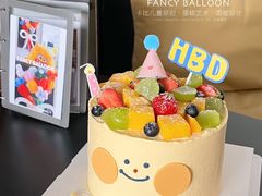 -卡比儿童蛋糕·心意定制·低脂零卡糖动物奶油FancyBALLOON(滨海店)