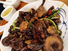 炒山菇-老张烤羊(王哥庄店)