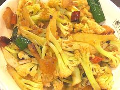 有机花菜-靓靓蒸虾(中山公园店)