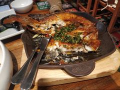 香茅草烤罗非鱼-云海肴云南菜·蒸汽石锅鱼(北京良乡华冠店)