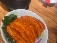 招牌黑猪五花肉-么肆烤肉(汉街形象店)