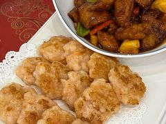 虾饼拼酸甜猪扒-松北囍宴(松北店)