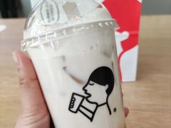 烤黑糖波波牛乳-喜茶(合肥中环城店)
