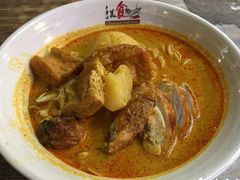 咖喱鸡肉面-牛车水美食街
