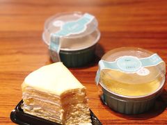 榴莲千层蛋糕切块-7cake憩刻生日蛋糕·下午茶(西安店)