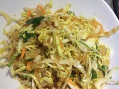 菜心拌蜇皮-船梆煮•蒸汽海鲜·生腌干蒸(五四广场店)