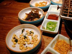 -明洞阿姨·韩式酱蟹烤肉·创意料理(三元桥店)