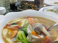 海鲜面疙瘩-新五一海鲜•夜宵大排档(城隍庙店)