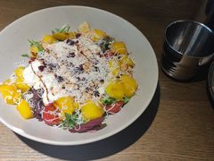 芒果丽高达奶酪沙拉-机器人火炉披萨