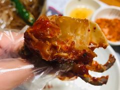-草家酱蟹炭火烤肉店(珲春南路一店)