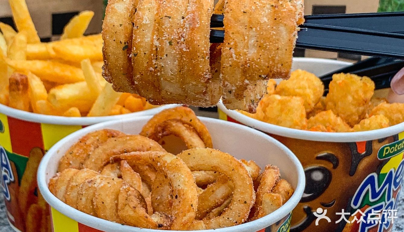 Potato corner你终于上新卷卷薯条🍟了