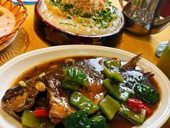 苦瓜炆仓鱼-横岗朋仔餐厅