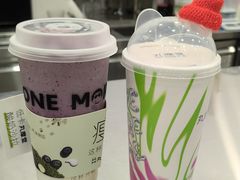 草莓大福厚乳-丸摩堂鲜果茶(九方店)