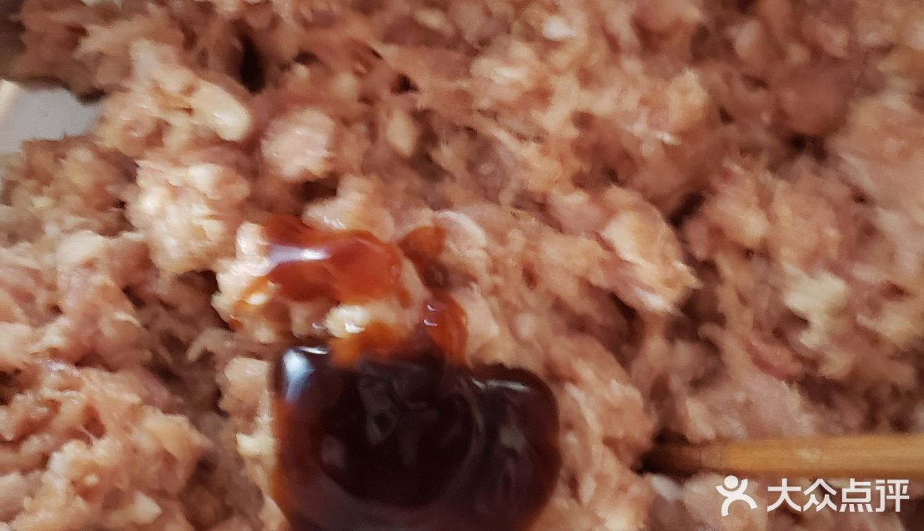 美味荠菜鲜肉饺子