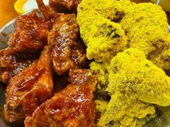 甜辣带骨炸鸡-BHC炸鸡(明洞总店)