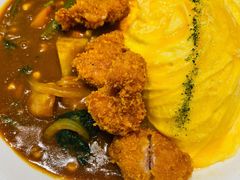 炸鸡块咖喱蛋包饭套餐-池奈·日式咖喱蛋包饭(赛高店)